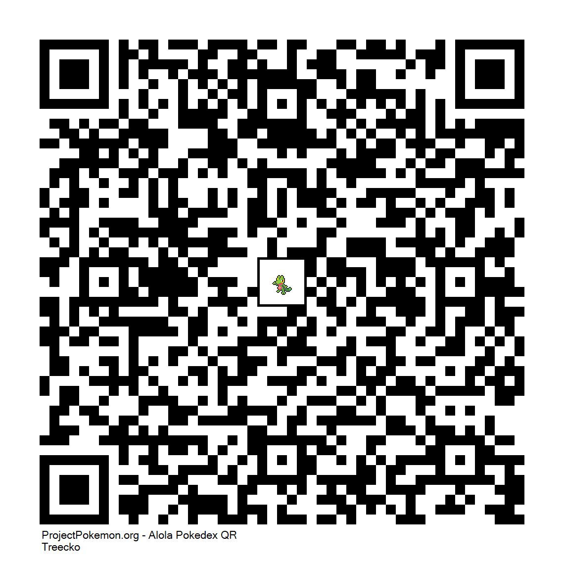 Cdigo QR de Treecko